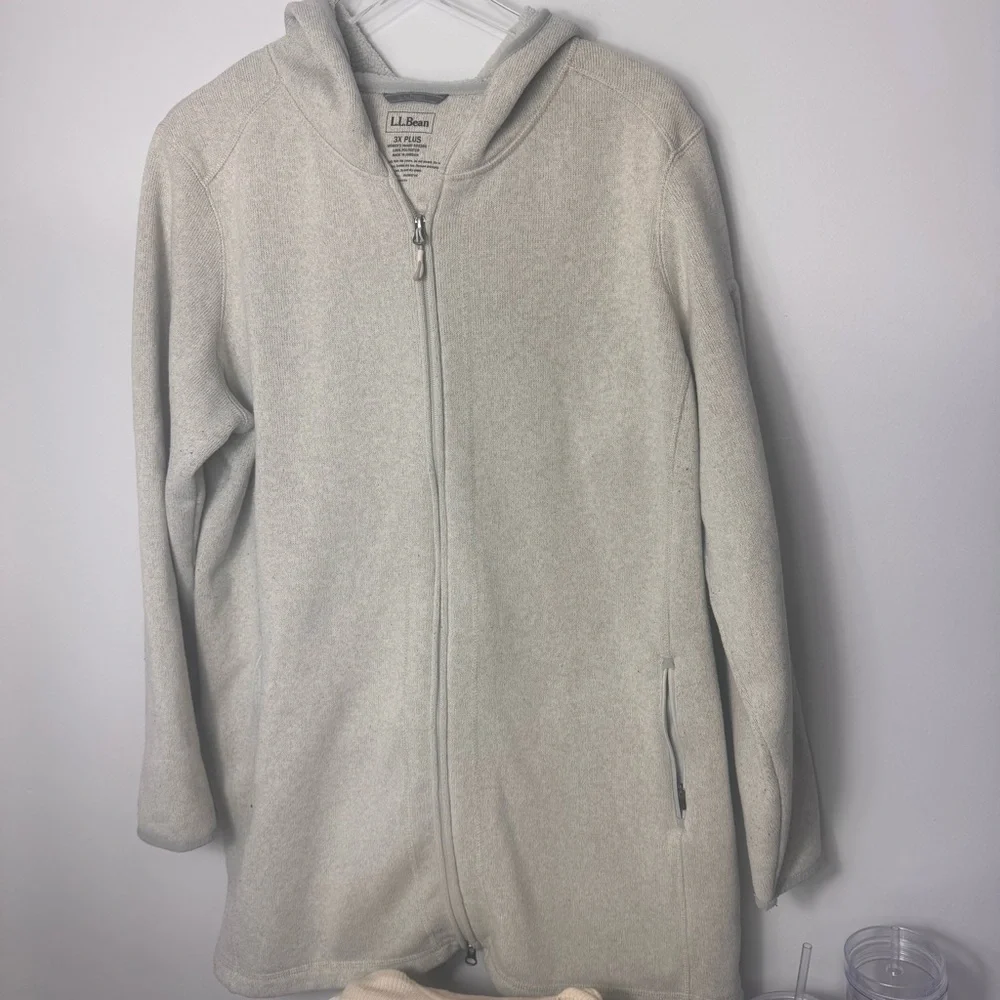 Women’s Ll Bean full zip fleece jacket size 3x - Picture 1 of 3